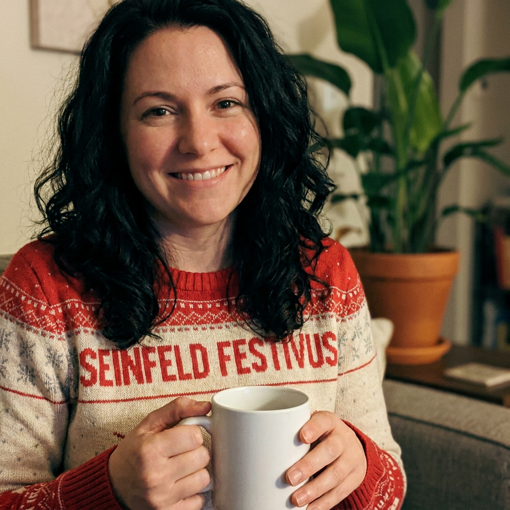 Seinfeld Festivus For The Rest Of Us Pole Ugly Christmas Sweater